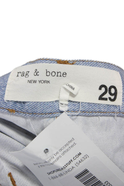 Rag & Bone Womens Straight Pencil Knee Length Tencel Button Skirt Size 29