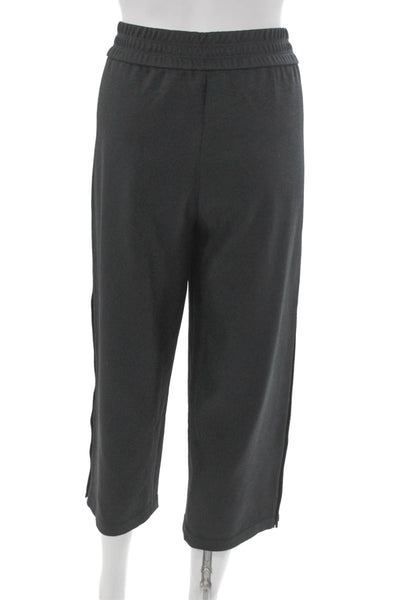James Perse Womens Cropped Black Pants Size 2