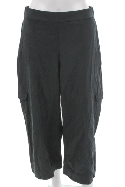 Lululemon Womens Cropped Cupro Pants Black Size 8