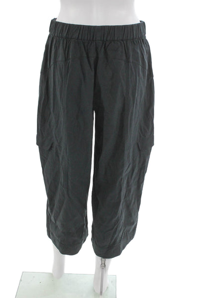 Lululemon Womens Cropped Cupro Pants Black Size 8