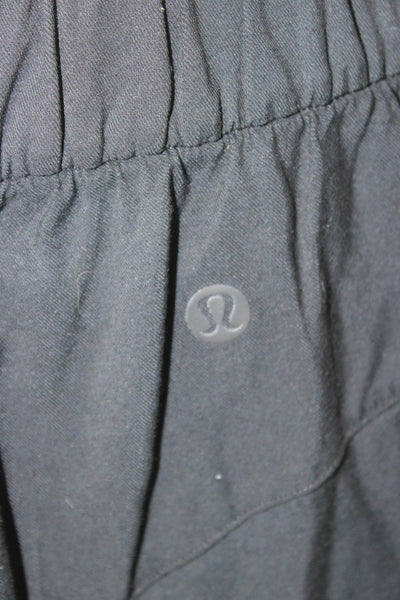 Lululemon Womens Cropped Cupro Pants Black Size 8