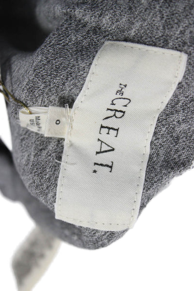 The Great Womens Harem Pants Gray Pull On Size 0