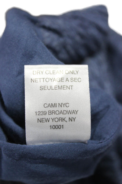 Cami NYC Womens Blue Linen Drawstring Shorts Size XS