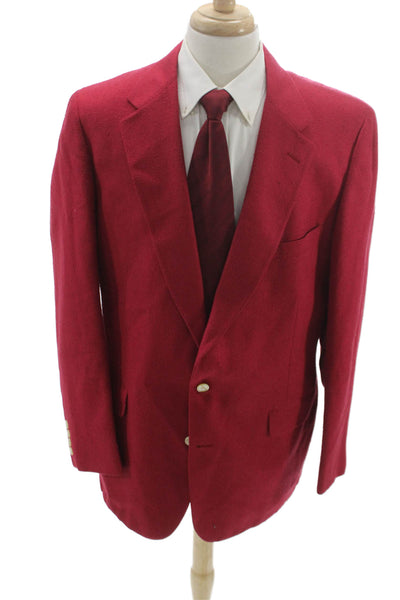 Nordstrom Mens Red Blazer Size 44