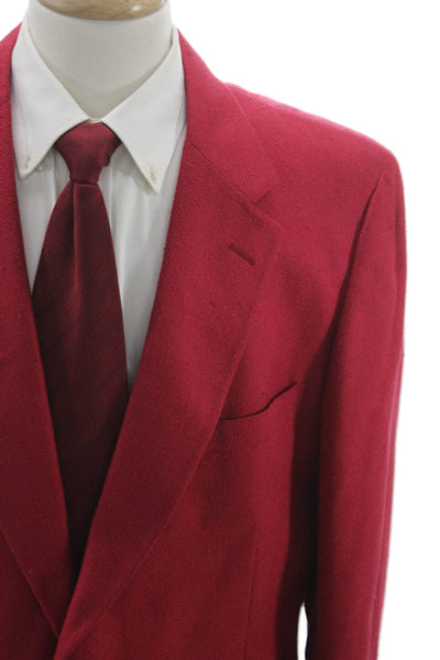 Nordstrom Mens Red Blazer Size 44