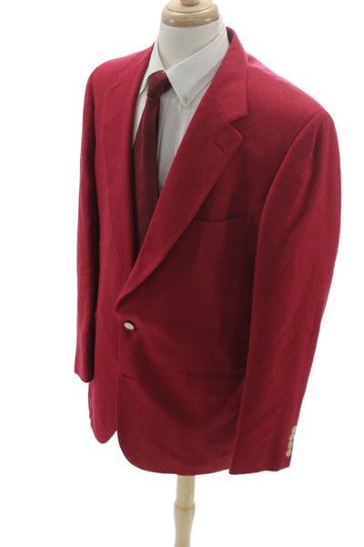 Nordstrom Mens Red Blazer Size 44