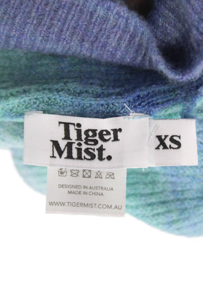 Tiger Mist Womens Bodycon Halter Mini Dress Multicolor Polyester Size XS