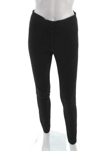 Barneys New York Womens Dress Pants Black Viscose Button Inseam 30 Size 40