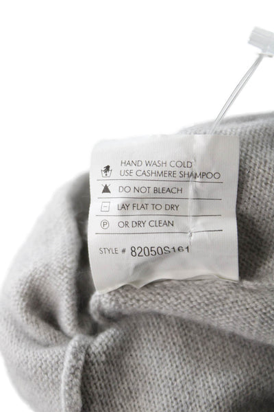 Repeat Womens Cashmere Gray Collared Cardigan Long Sleeve Size XS