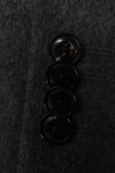 Theory Men Gray Cashmere Blazer Size 44