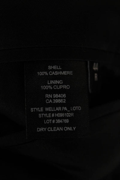 Theory Men Gray Cashmere Blazer Size 44