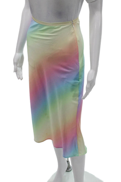 Lioness Women Multicolor Pencil Skirt Knee Length Size XS