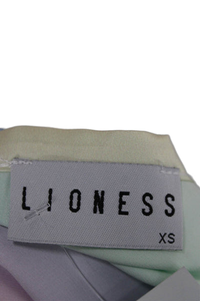 Lioness Women Multicolor Pencil Skirt Knee Length Size XS
