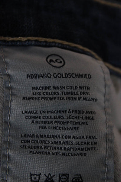 AG Adriano Goldschmied Womens Skinny High Rise Blue Jeans Size 28