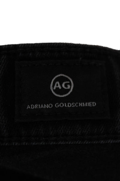AG Adriano Goldschmied Women Skinny Black High Rise Jeans Size 29