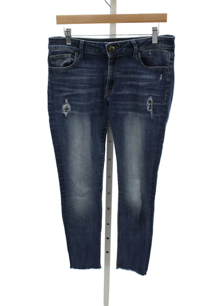 DL1961 Women Skinny High Rise Blue Jeans Size 30