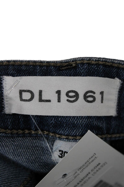 DL1961 Women Skinny High Rise Blue Jeans Size 30