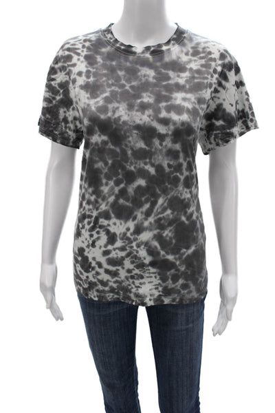 Lululemon Unisex Adults Short Sleeve Spotted Crew Black T-Shirt Size 6