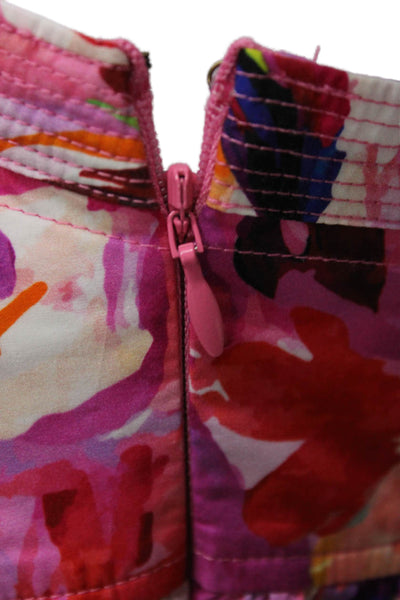 Ulla Johnson Women's Floral Maxi Dress Multicolor Square Neck Sleeveless Size 6