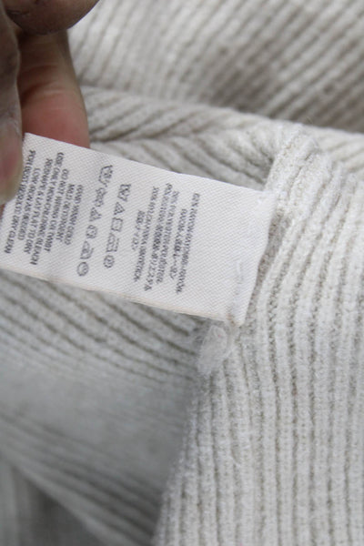 Free People Women Pullover Turtleneck Sweater Beige Size XS