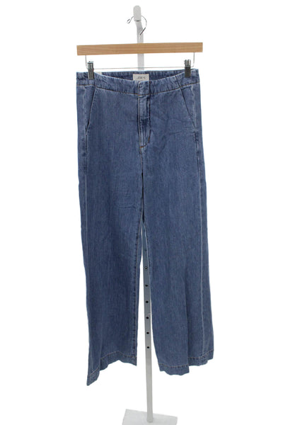 Joes Jeans Womens Wide Leg Blue Jeans Size 26