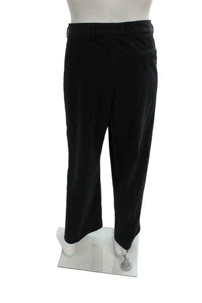 Armani Collezioni Mens Black Dress Pants Polyester Size 40