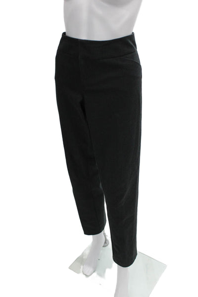 Ecru Womens Dress Pants Gray Cotton Blend Pull On Size 10