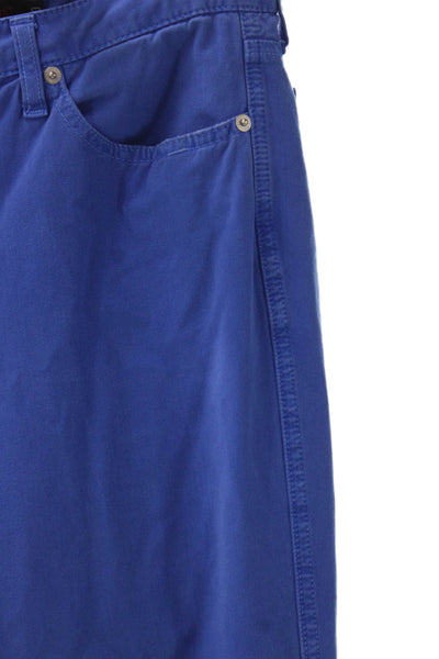 Fabrizio Gianni Women Straight Jeans Blue Cotton Size 10