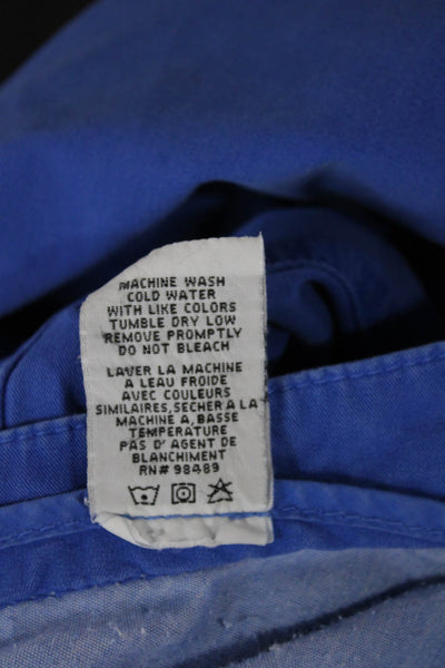 Fabrizio Gianni Women Straight Jeans Blue Cotton Size 10