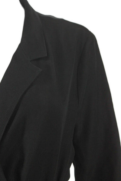 Modern Citizen Women Basic Jacket Black Tie Closure Polyester Size M
