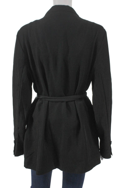 Modern Citizen Women Basic Jacket Black Tie Closure Polyester Size M