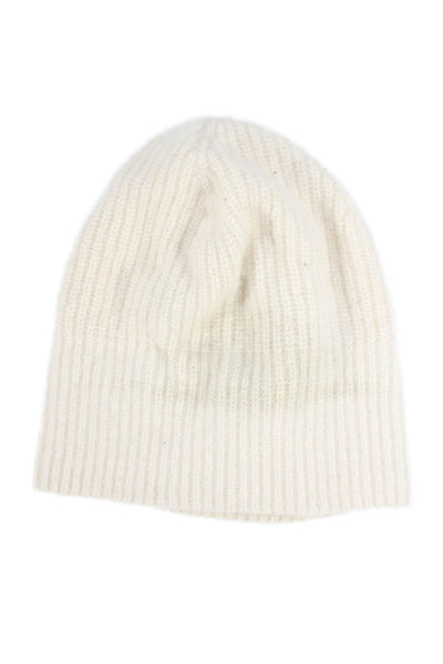 Quince Unisex Adults Cashmere Knit Beanie Hat Cream Size OS