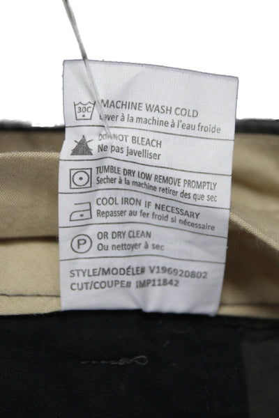 Vince Men Chino Pants Gray Cotton Stretch Size 12