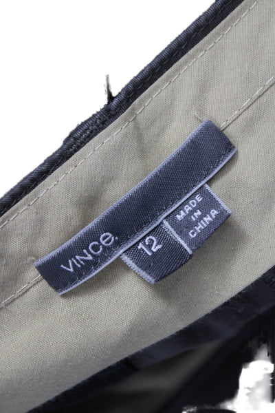 Vince Men Chino Pants Gray Cotton Stretch Size 12