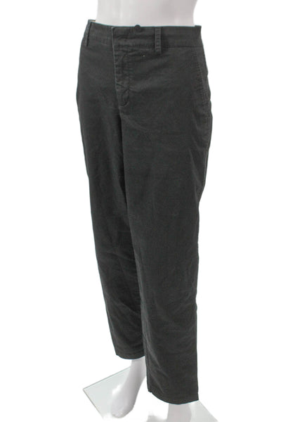 Vince Womens Chino Pants Black Cotton Size 12