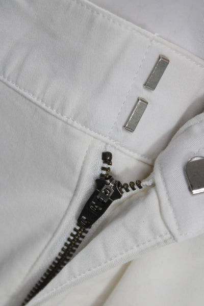 Vince Women Chino Pants White Zip Size 12