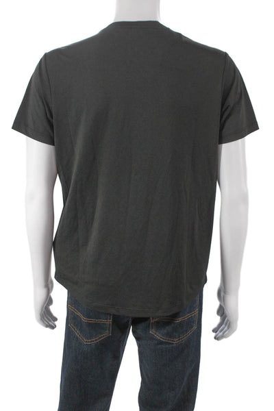 PE Nation Mens Basic Gray T-Shirt Short Sleeve Crew Neck Size M