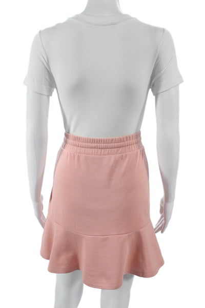 Lauren Ralph Lauren Women Flare Pink Skirt Size L