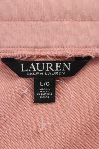 Lauren Ralph Lauren Women Flare Pink Skirt Size L