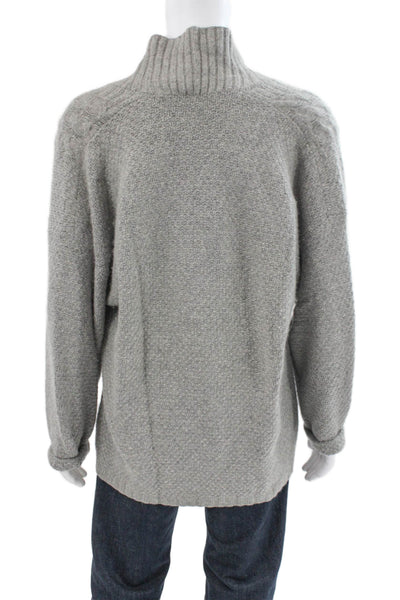 House Of Cashmere Unisex Adults Pullover Sweater Gray Cashmere Size XL