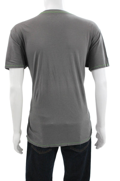 Project E Vintage Mens Graphic Tee Gray 100% Cotton San Francisco Size XL