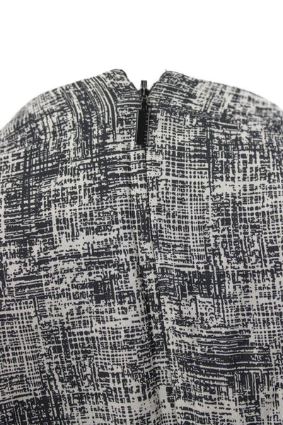 Boss Hugo Boss Women Shift Dress Black Viscose Knee Length Size 4