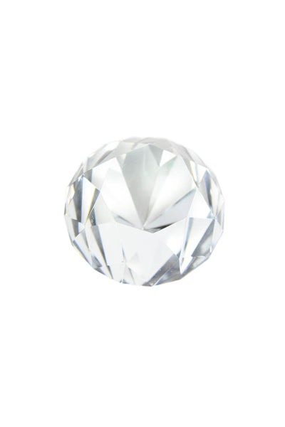 Tiffany & Co Unisex Adult Faceted Crystal Diamond Paperweight