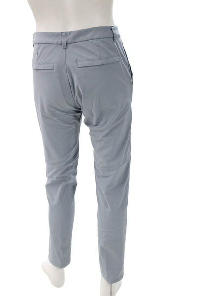 Lululemon Mens Gray Khakis Nylon Button Inseam 30 Size 31