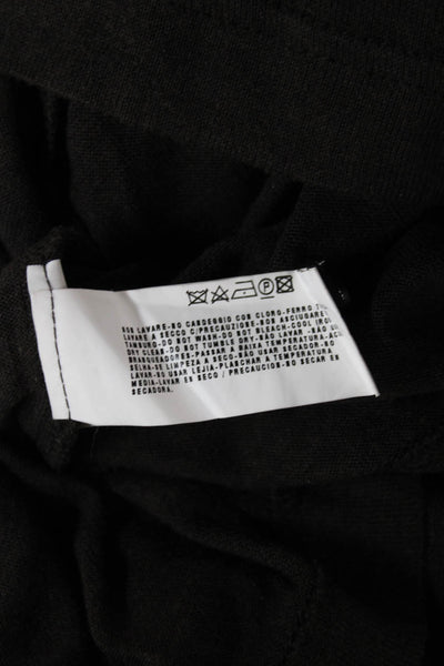 Armani Collezioni Mens T-Shirt Brown Viscose Collared Short Sleeve Size 2XL