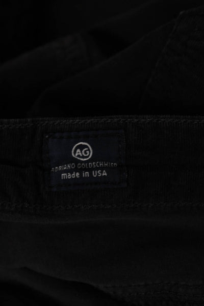 AG Adriano Goldschmied Women Skinny Black Cotton Blend Jeans Size 26