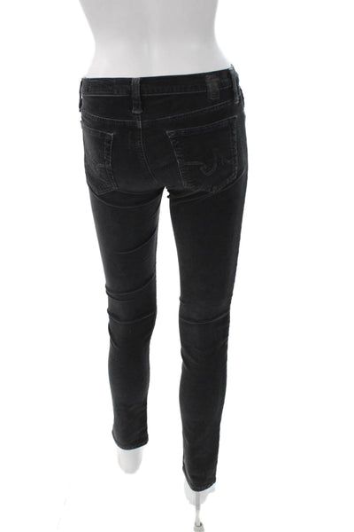 AG Adriano Goldschmied Womens Skinny Black Jeans Size 26