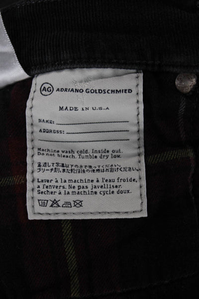 AG Adriano Goldschmied Womens Skinny Black Jeans Size 26