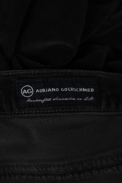 AG Adriano Goldschmied Womens Skinny Black Jeans Size 26