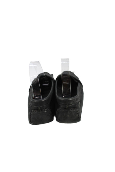 Cole Haan Womens Suede Slide On Driving Loafers Black Size 9.5 B